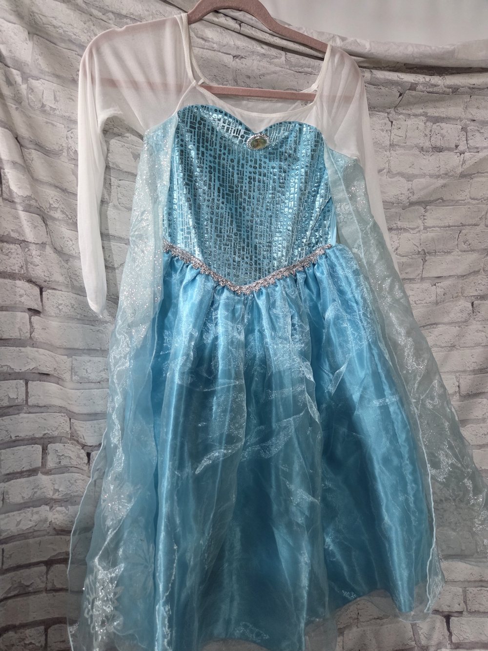 Disney Elsa Princess Costume Dress - Size 9/10